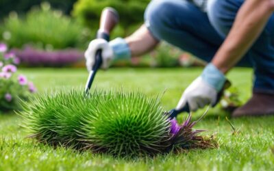 Jak pozbyć się ostów z trawnika bez chemii?
